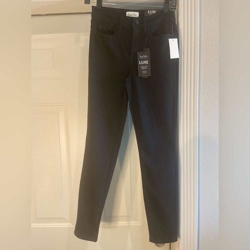 Nicole Miller~NWT~Luxe~Soho~High Rise~Skinny Jean~Ultra Soft Stretch~Size 2
